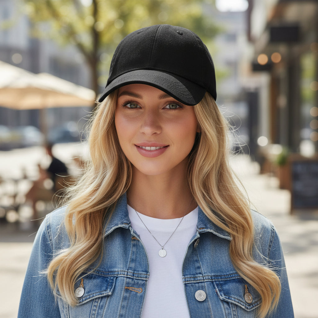 Anna-Kaci Cotton Baseball Cap Adjustable Dad Hat Breathable Casual Everyday Hat for Men Women