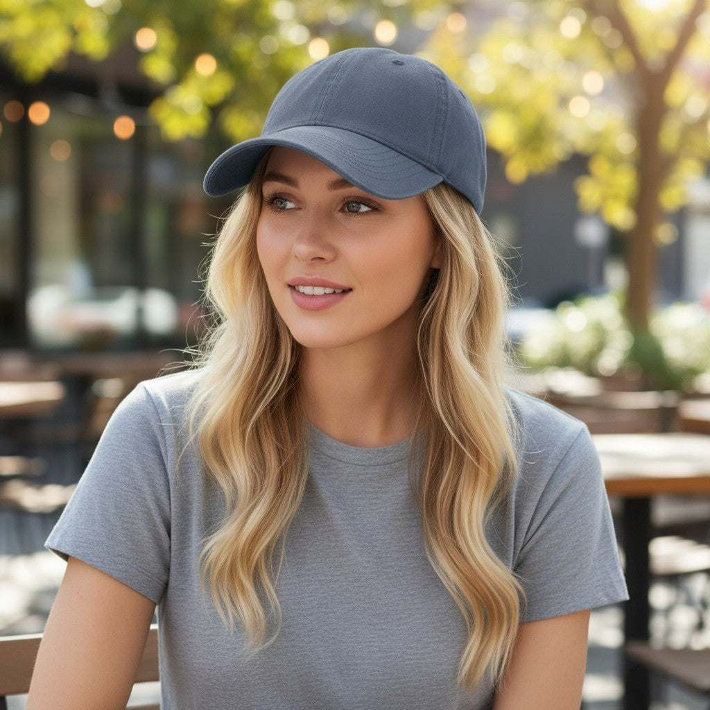 Anna-Kaci Cotton Baseball Cap Adjustable Dad Hat Breathable Casual Everyday Hat for Men Women