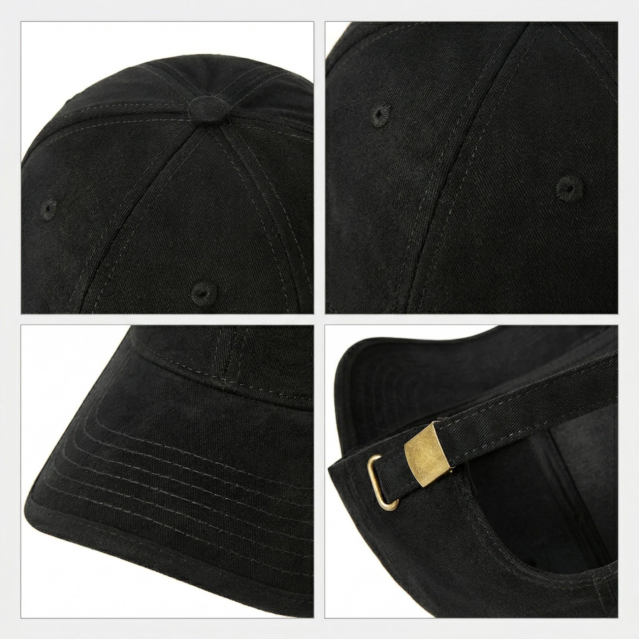 Anna-Kaci Cotton Baseball Cap Adjustable Dad Hat Breathable Casual Everyday Hat for Men Women
