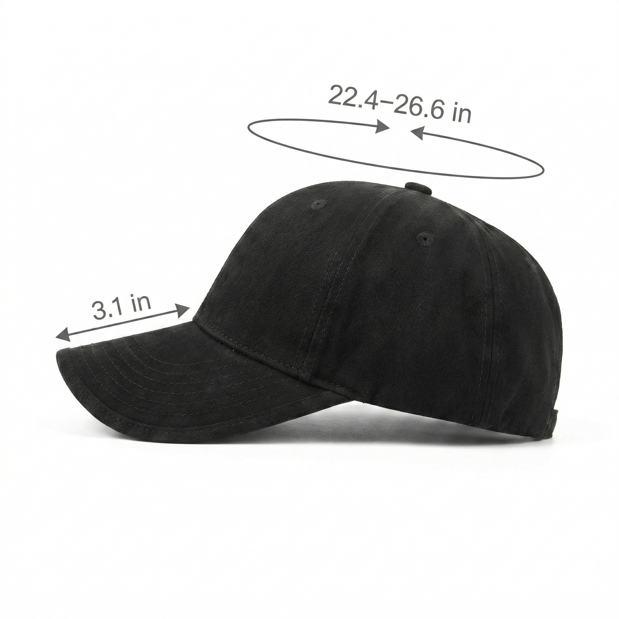 Anna-Kaci Cotton Baseball Cap Adjustable Dad Hat Breathable Casual Everyday Hat for Men Women