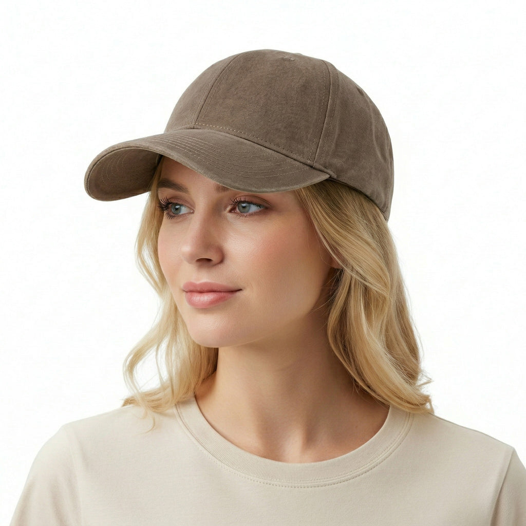 Anna-Kaci Cotton Baseball Cap Adjustable Dad Hat Breathable Casual Everyday Hat for Men Women