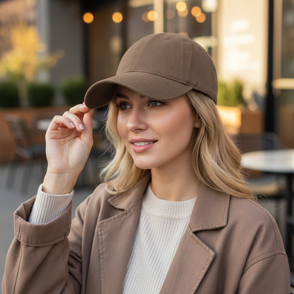 Anna-Kaci Cotton Baseball Cap Adjustable Dad Hat Breathable Casual Everyday Hat for Men Women