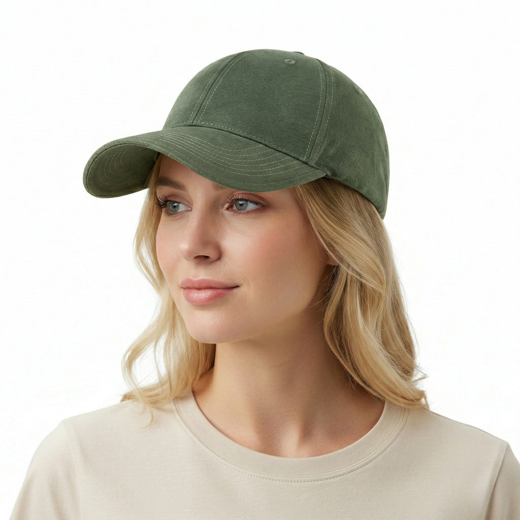 Anna-Kaci Cotton Baseball Cap Adjustable Dad Hat Breathable Casual Everyday Hat for Men Women