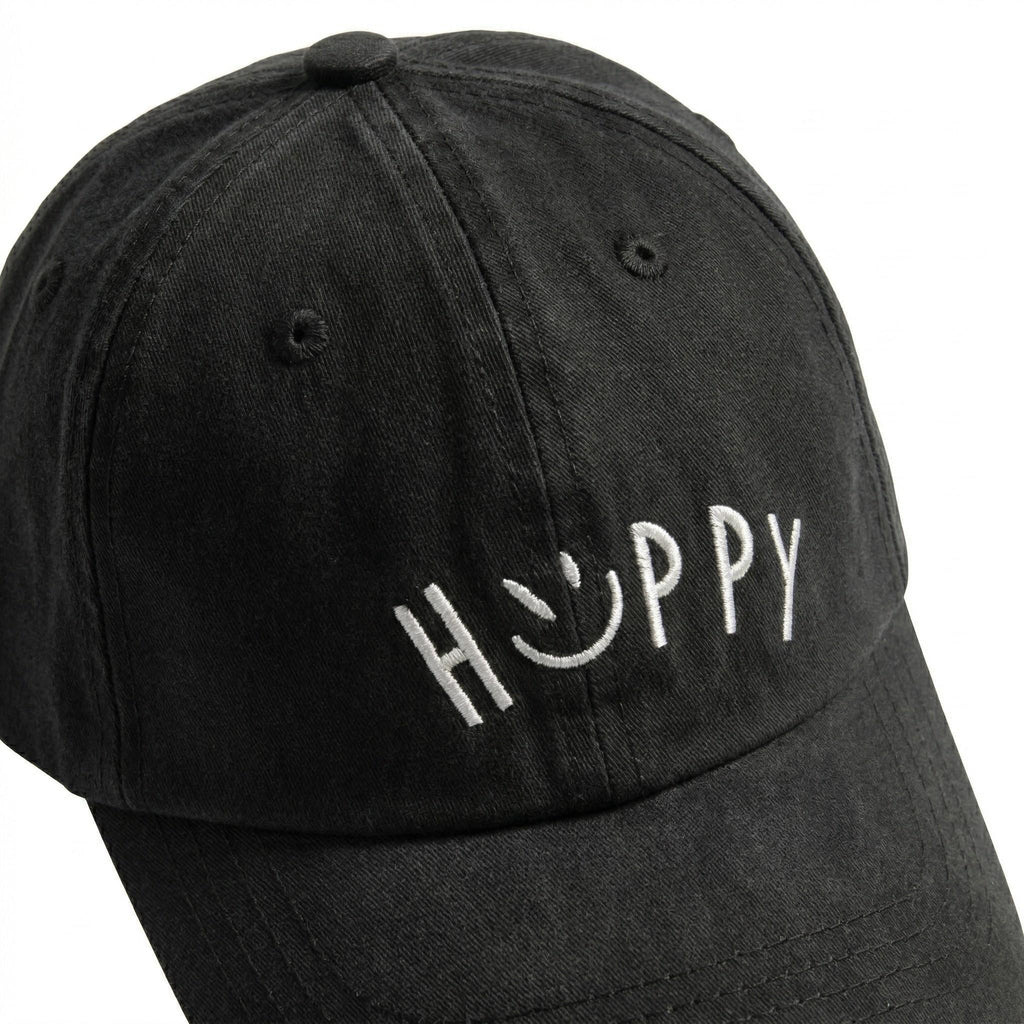 Anna-Kaci Embroidered Smile Baseball Cap Adjustable Cotton Dad Hat Casual Cute Everyday Hat