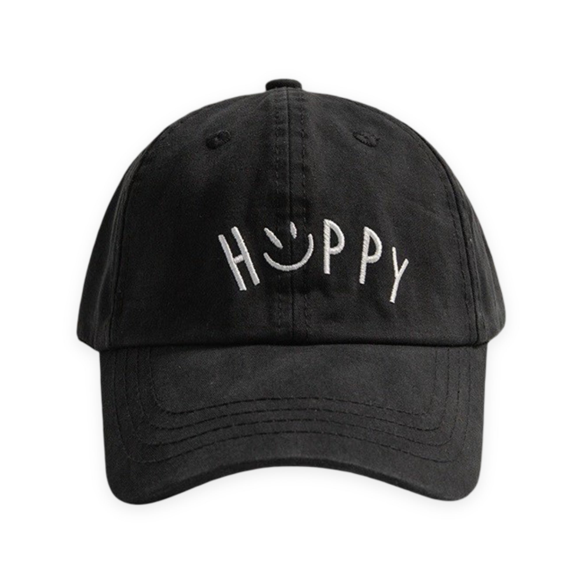 Anna-Kaci Embroidered Smile Baseball Cap Adjustable Cotton Dad Hat Casual Cute Everyday Hat