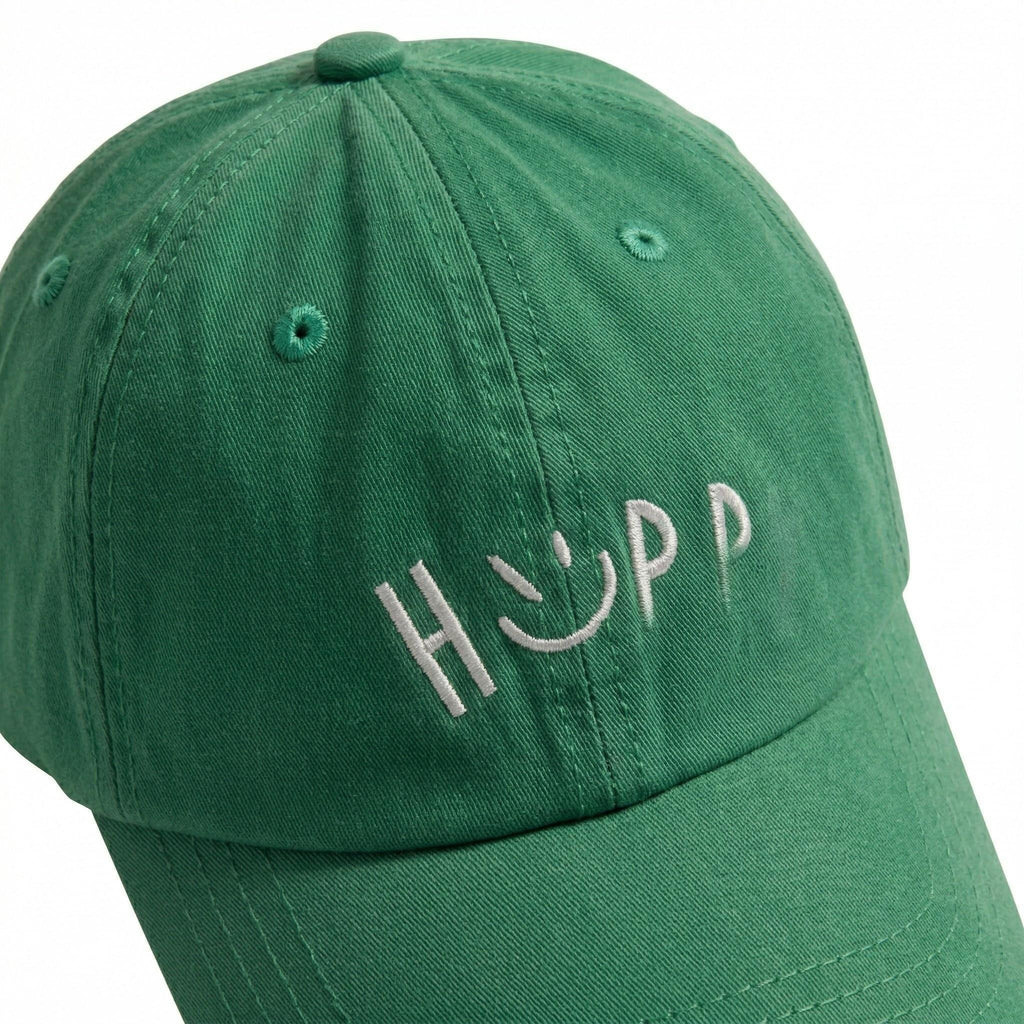 Anna-Kaci Embroidered Smile Baseball Cap Adjustable Cotton Dad Hat Casual Cute Everyday Hat