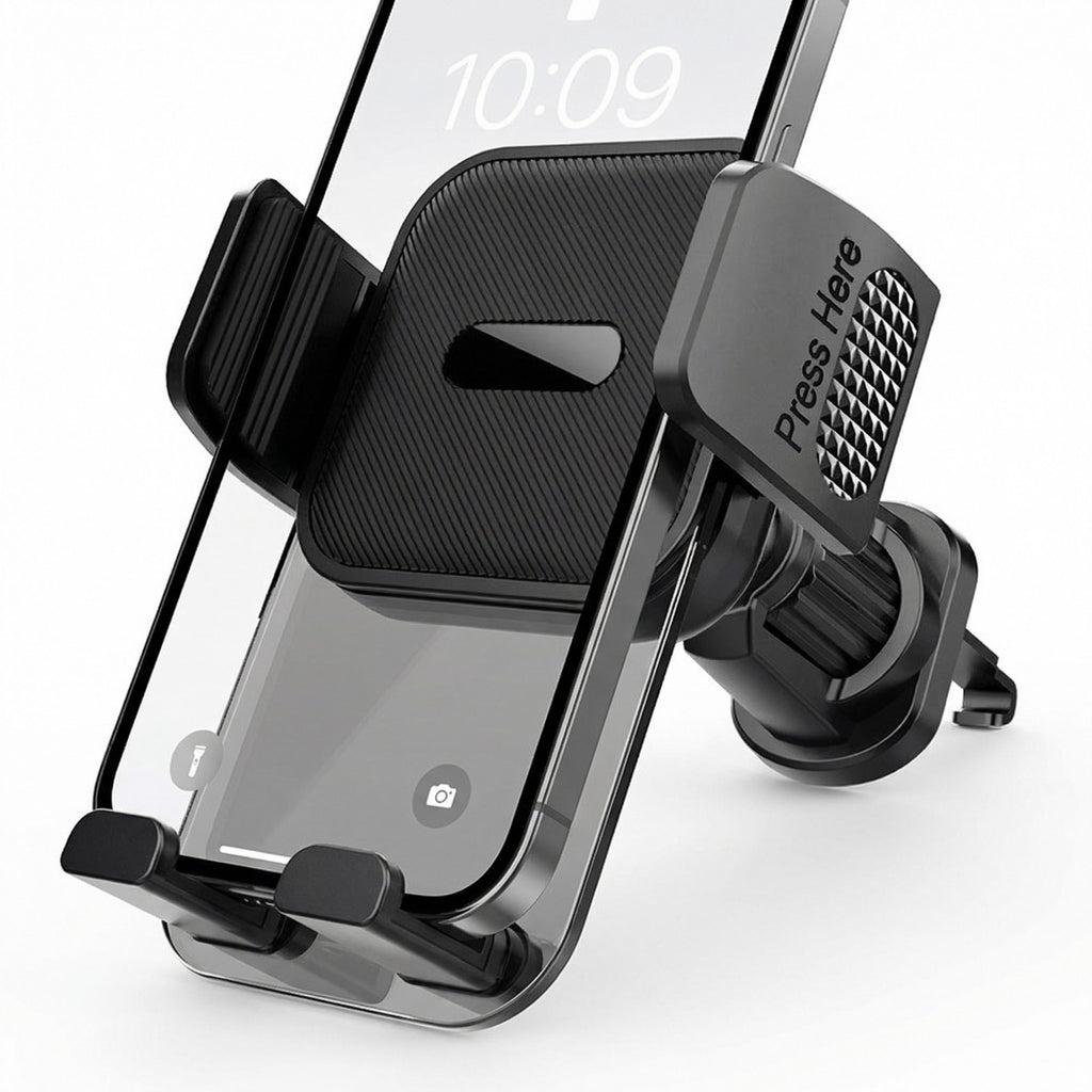 Anna-Kaci Car Phone Mount Holder Air Vent and Dashboard Suction Cup Adjustable Universal Smartphone Holder