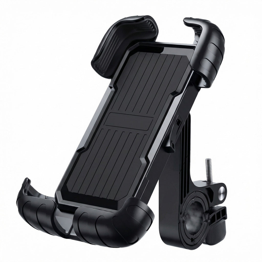 Anna-Kaci Bike Phone Mount Holder Anti-Shock Handlebar Mount Universal Motorcycle Bicycle Phone Holder