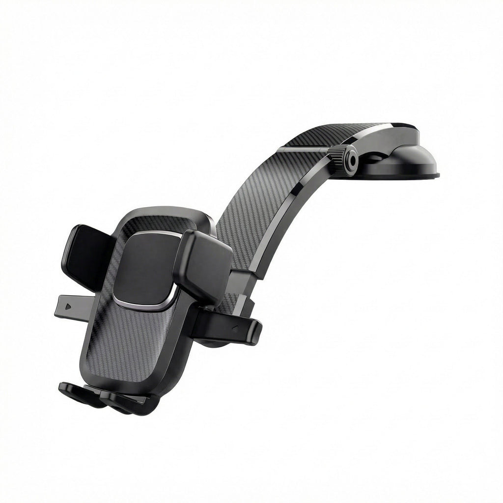 Anna-Kaci Car Phone Mount Holder with Suction Cup Adjustable Arm Dashboard Windshield Universal Holder