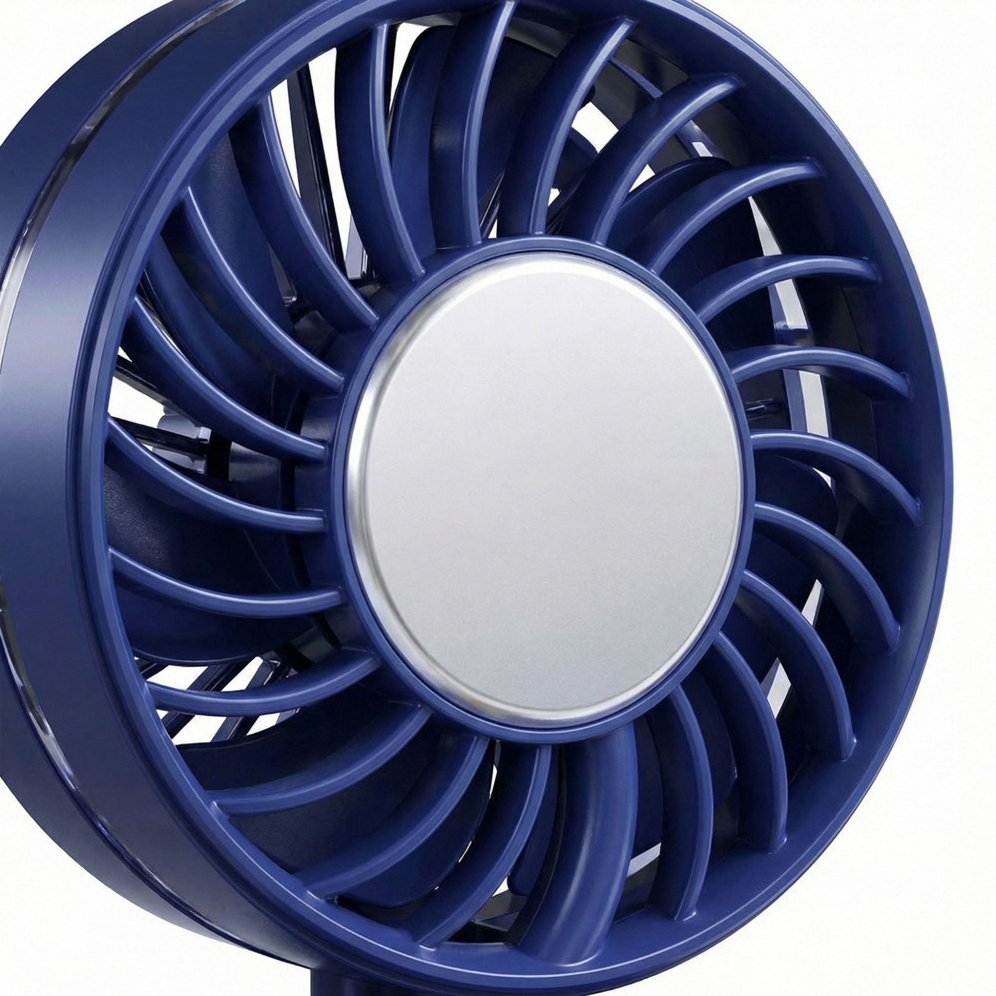 Anna-Kaci Handheld Cooling Fan with Semiconductor TEC Portable Rechargeable Foldable Fan Ice Cooling
