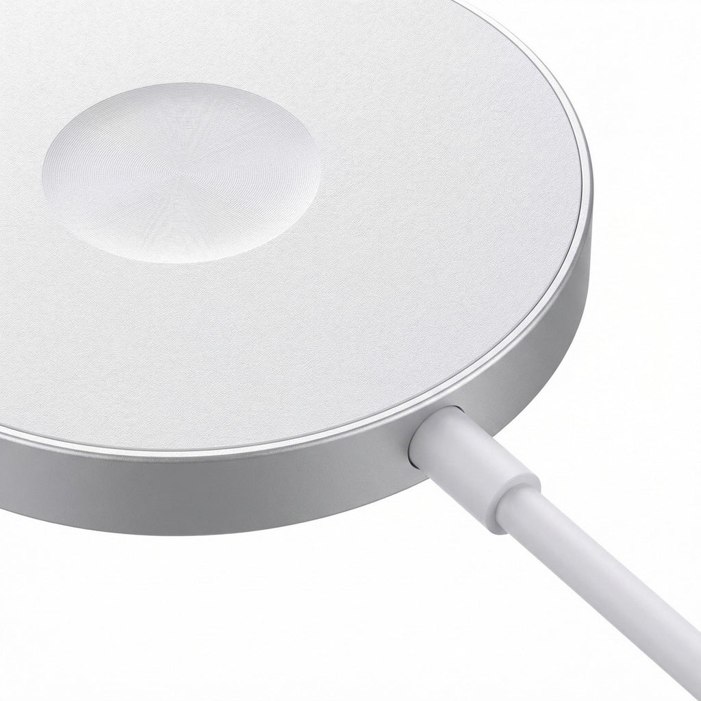 Anna-Kaci Magnetic Wireless Charger 15W Fast Charging Pad with Phone Stand Ring Grip Compatible