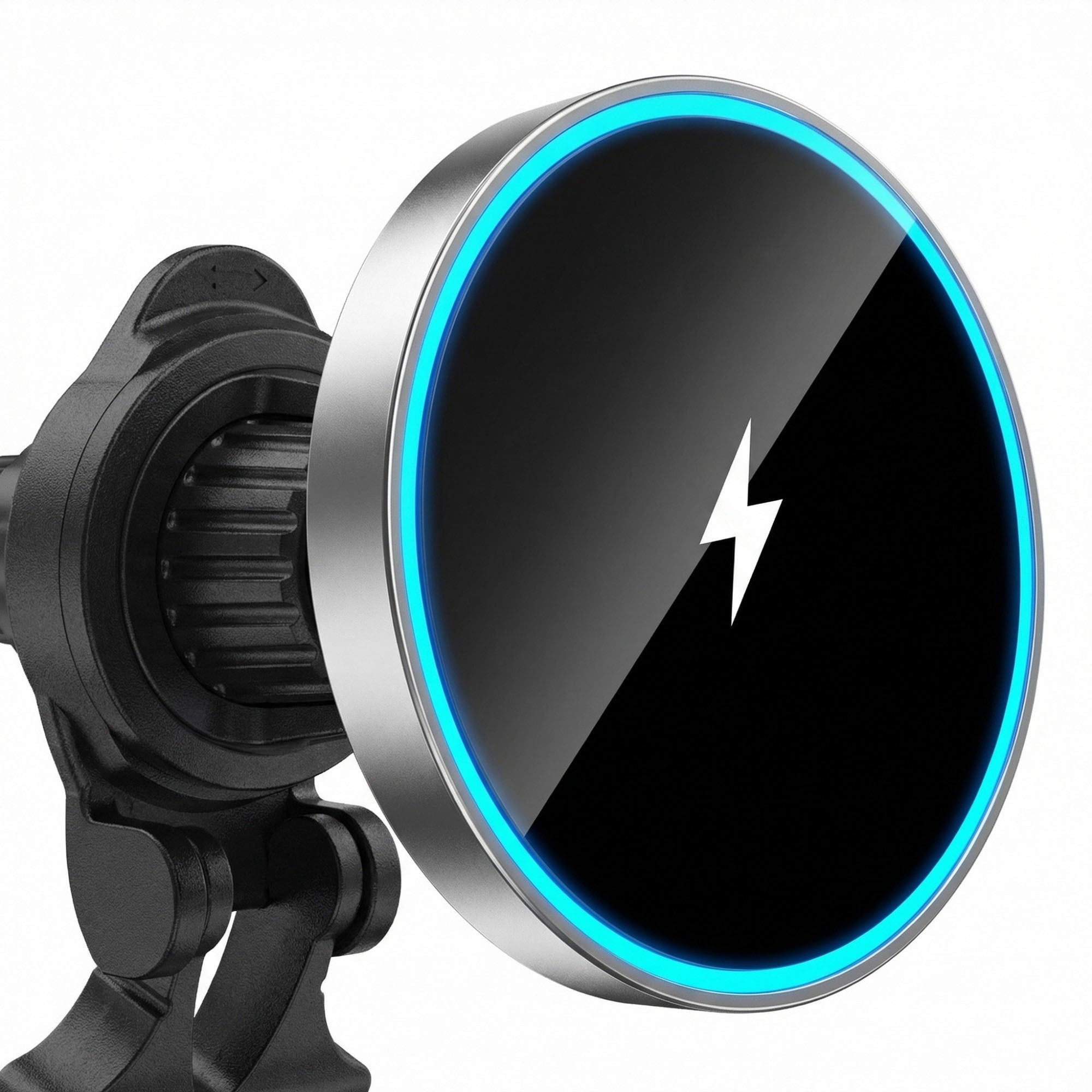 Anna-Kaci Zinc Alloy Car Magnetic Wireless Charger Mount Fast Charging Phone Holder Air Vent