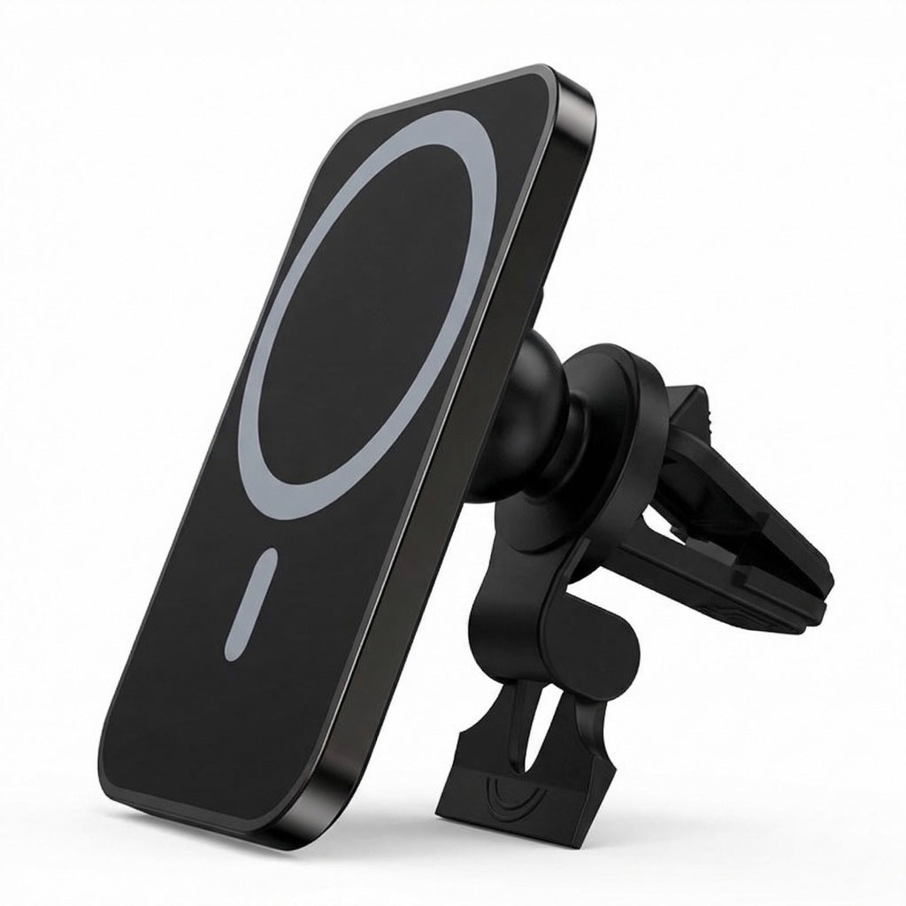 Anna-Kaci Car Wireless Charger Mount 15W Fast Charging Aluminum Magnetic Phone Holder Air Vent Mount