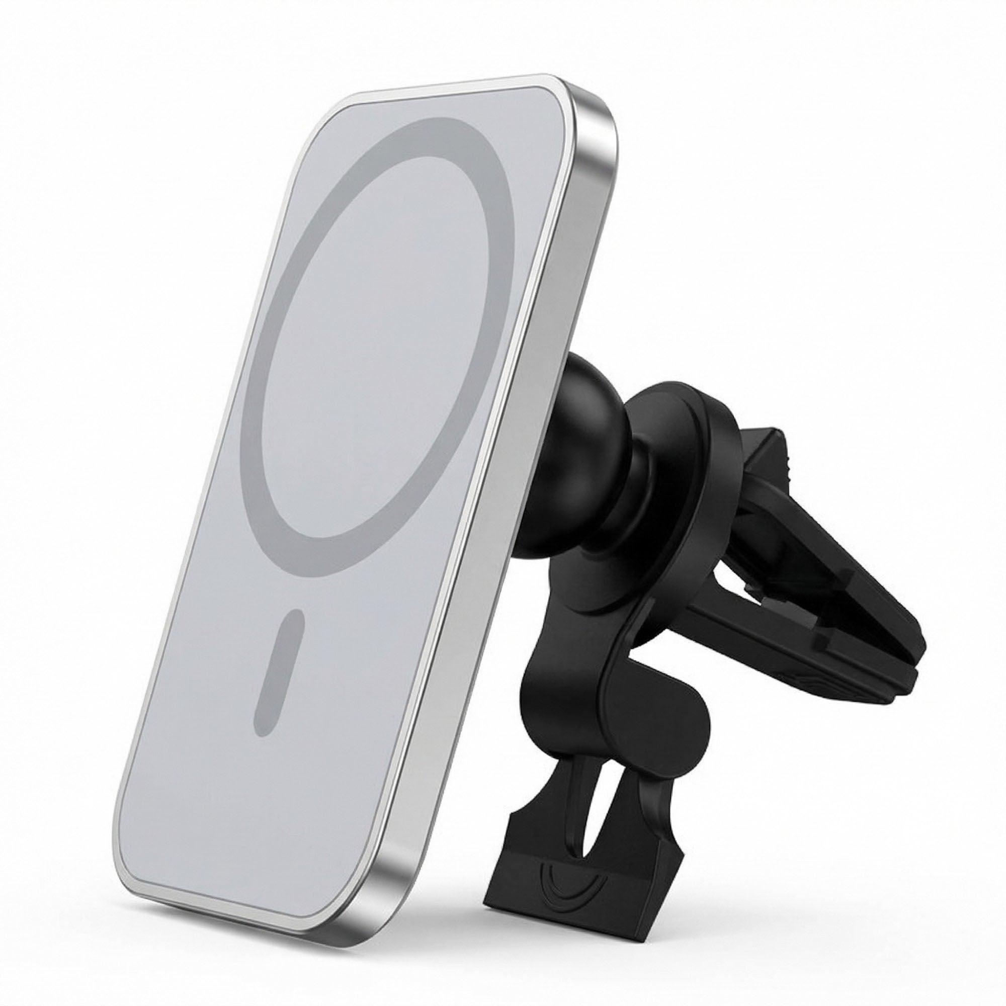 Anna-Kaci Car Wireless Charger Mount 15W Fast Charging Aluminum Magnetic Phone Holder Air Vent Mount