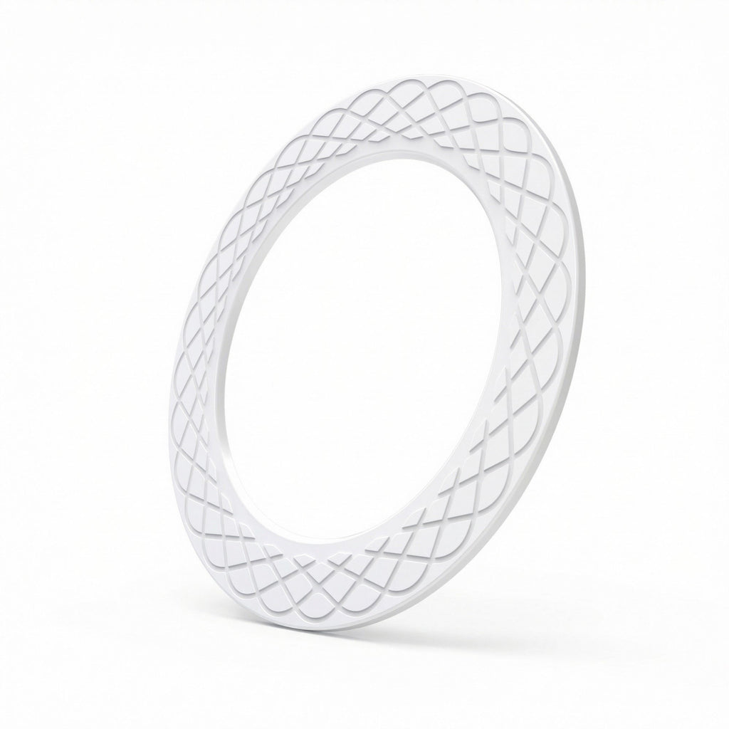 Anna-Kaci Magnetic Alignment Ring 5 Pack for Wireless Charging 2.3in Adhesive Metal Rings