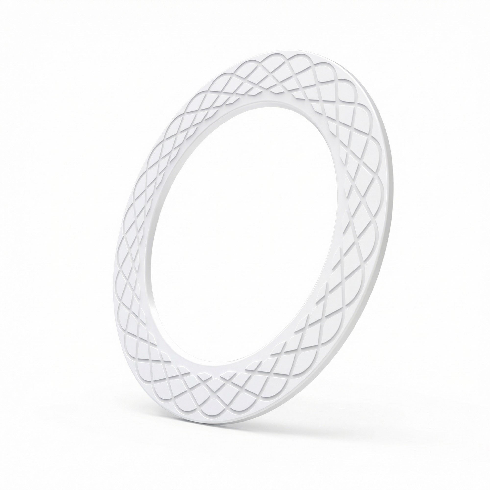 Anna-Kaci Magnetic Alignment Ring 5 Pack for Wireless Charging 2.3in Adhesive Metal Rings