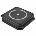 Anna-Kaci 3-in-1 Foldable Magnetic Wireless Charger Stand for Phone Watch Earbuds Fast Charging Station