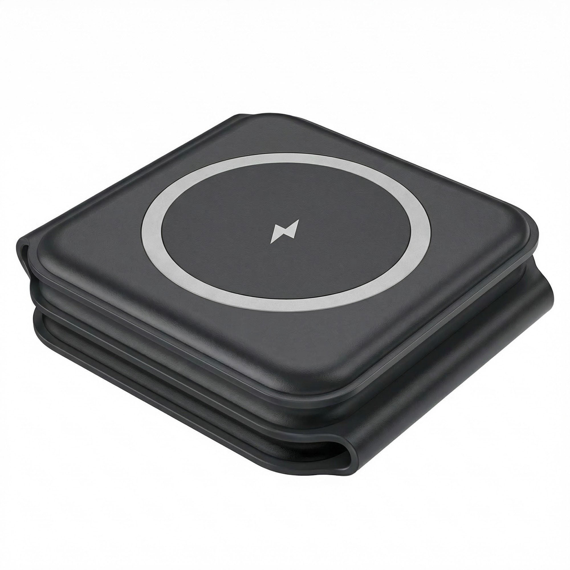 Anna-Kaci 3-in-1 Foldable Magnetic Wireless Charger Stand for Phone Watch Earbuds Fast Charging Station