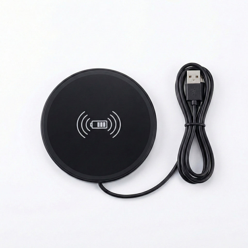 Anna-Kaci Wireless Charging Pad with USB Cable Fast Charging Compatible with Qi Enabled Devices