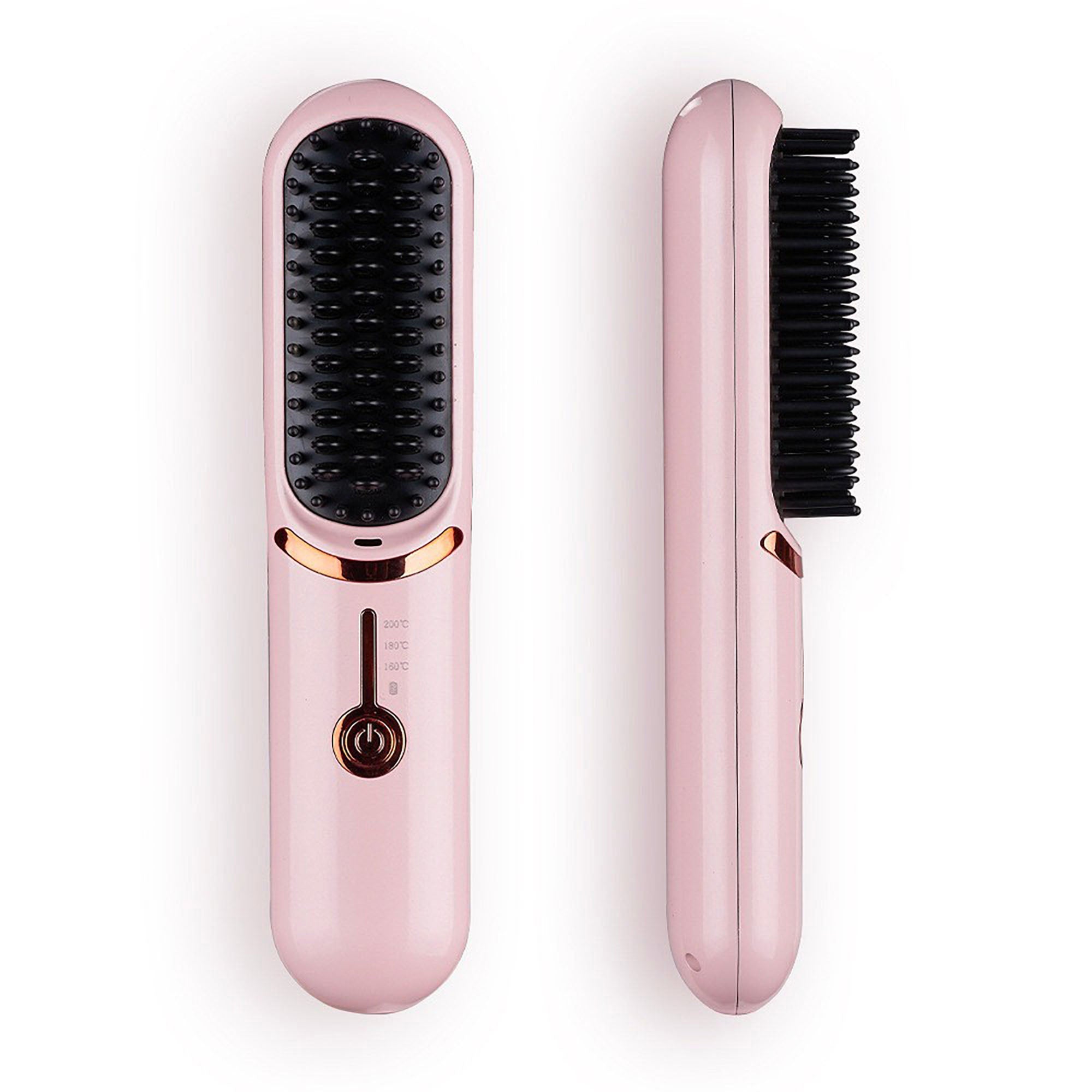 Anna-Kaci Heated Hair Straightening Brush with Adjustable Temperature 320¡ãF to 395¡ãF