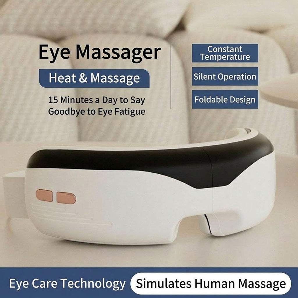 Anna-Kaci Electric Eye Massager with Adjustable Modes and Rechargeable Design