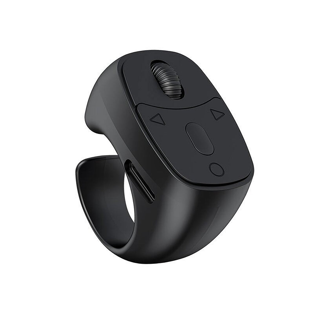 Anna-Kaci Bluetooth Ring Remote Control with Scroll Wheel for Phone Browsing and Photos