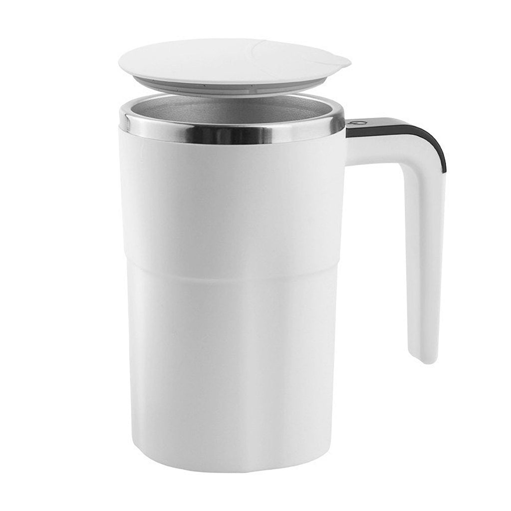 Anna-Kaci Electric Self Stirring Mug with LCD Temperature Display Automatic Mixing Cup