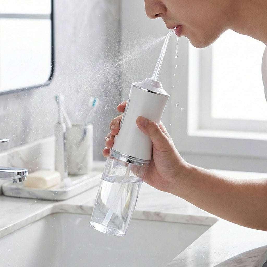 Anna-Kaci Cordless Water Flosser Oral Irrigator with Multiple Modes and Rechargeable Design