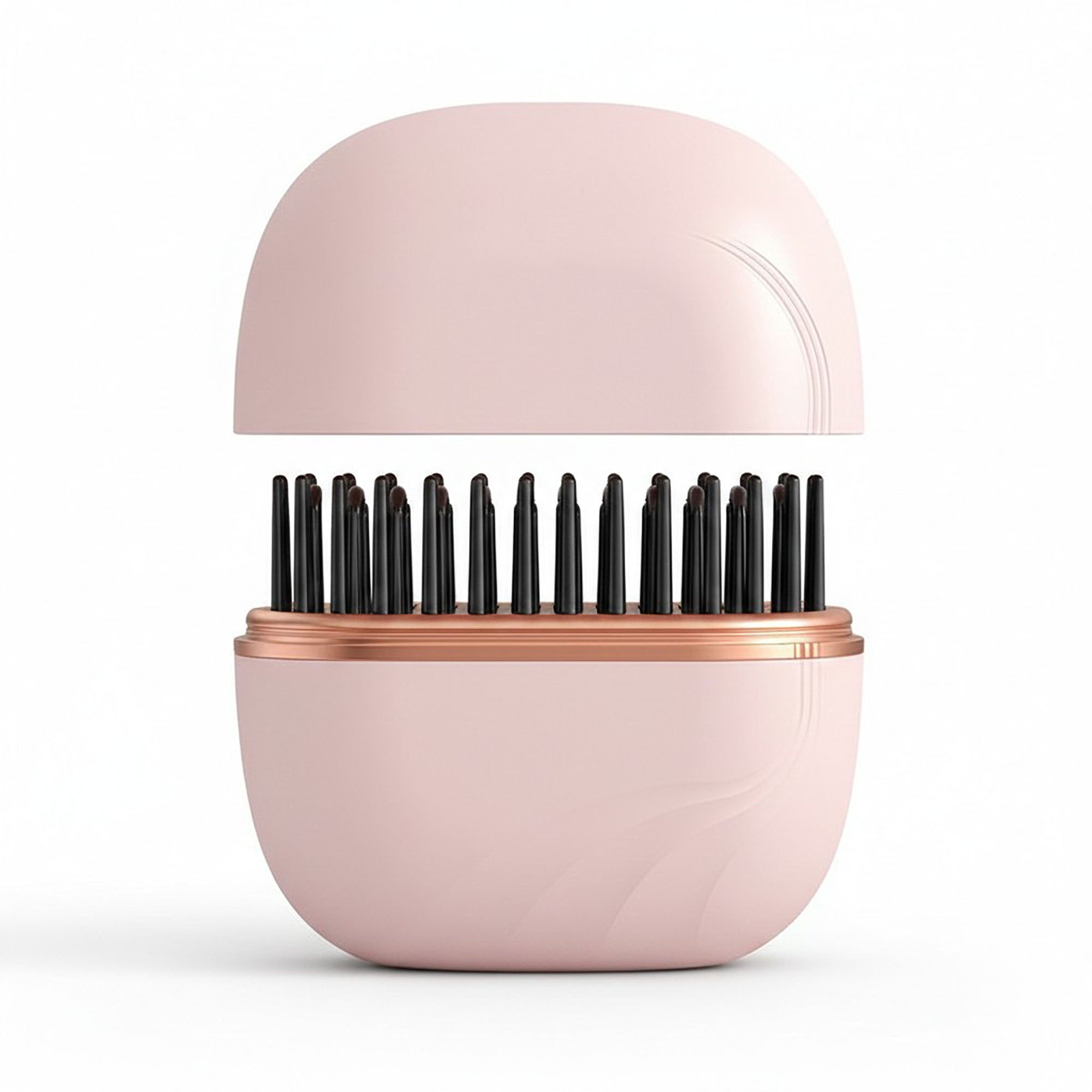 Anna-Kaci Cordless Thermal Hair Comb with Adjustable Heat Settings and Protective Travel Lid