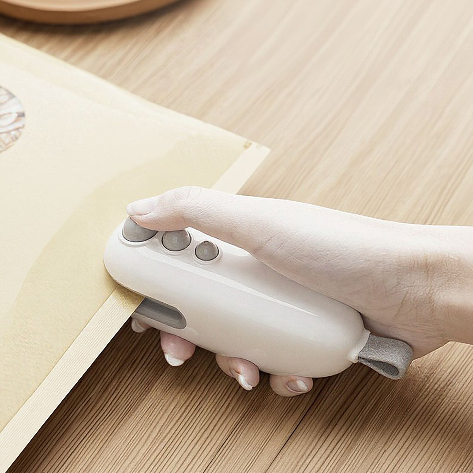 Anna-Kaci 2-PC Portable Mini Bag Heat Sealer with Rechargeable Design for Food Storage