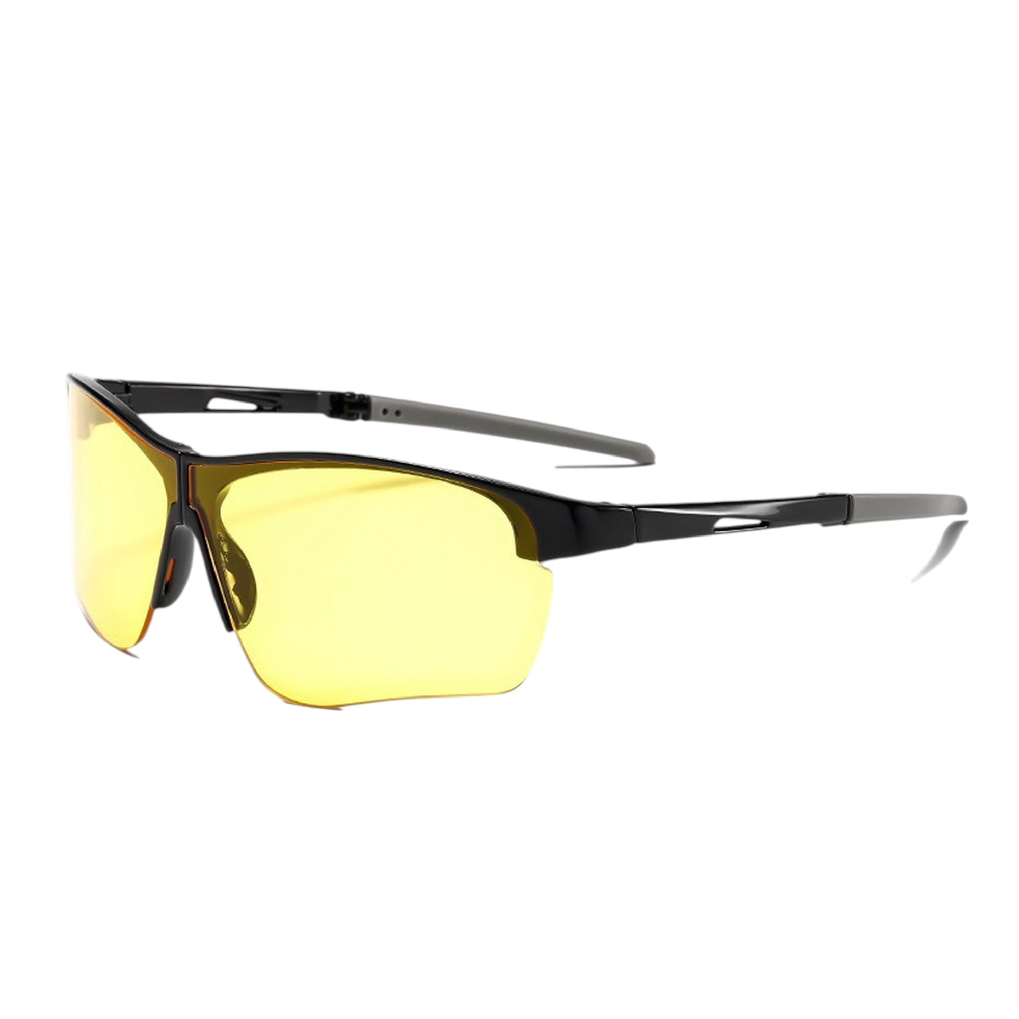 Anna-Kaci Active Women's Foldable Color-Changing UV-Protect Outdoor Sports Running Sunglasses