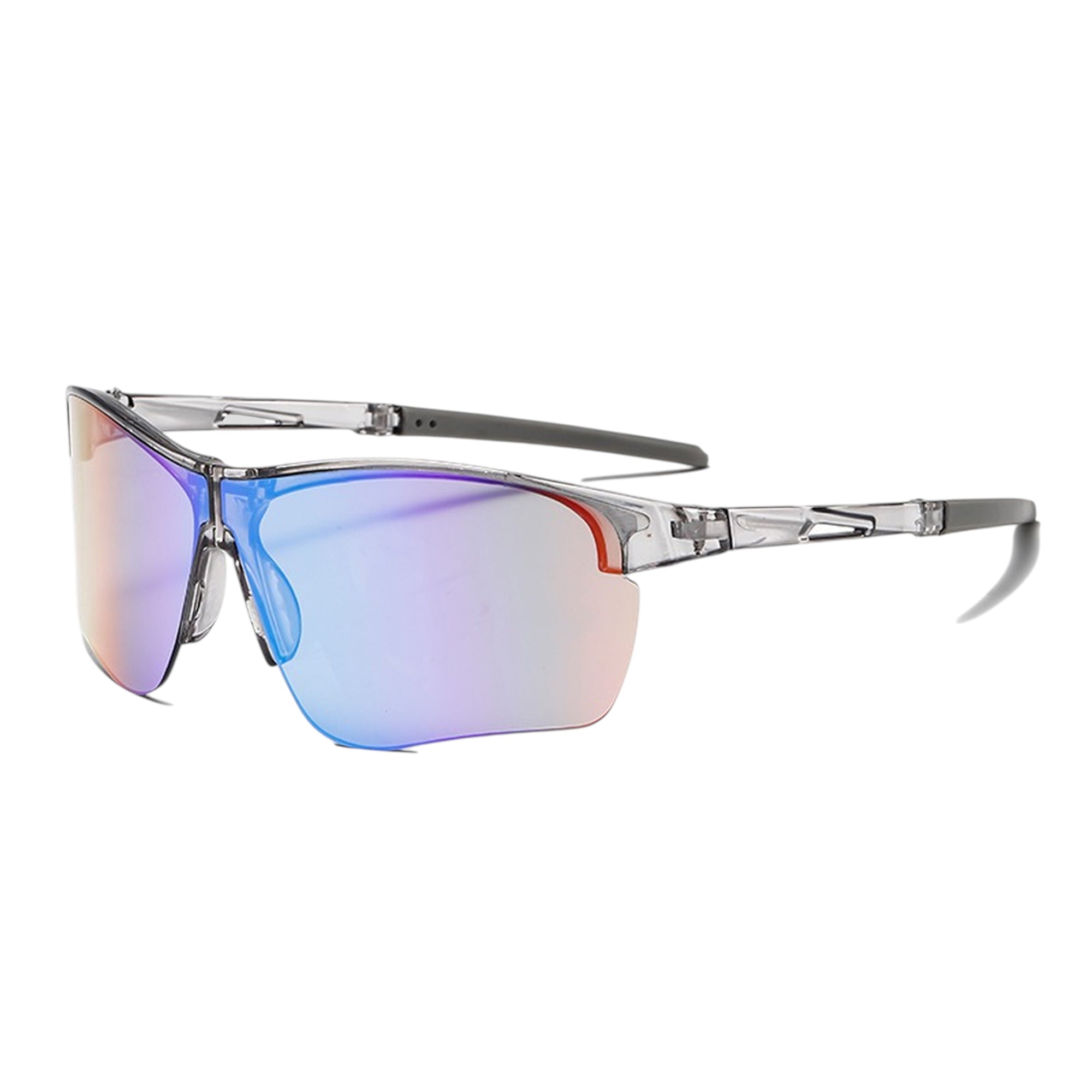 Anna-Kaci Active Women's Foldable Color-Changing UV-Protect Outdoor Sports Running Sunglasses