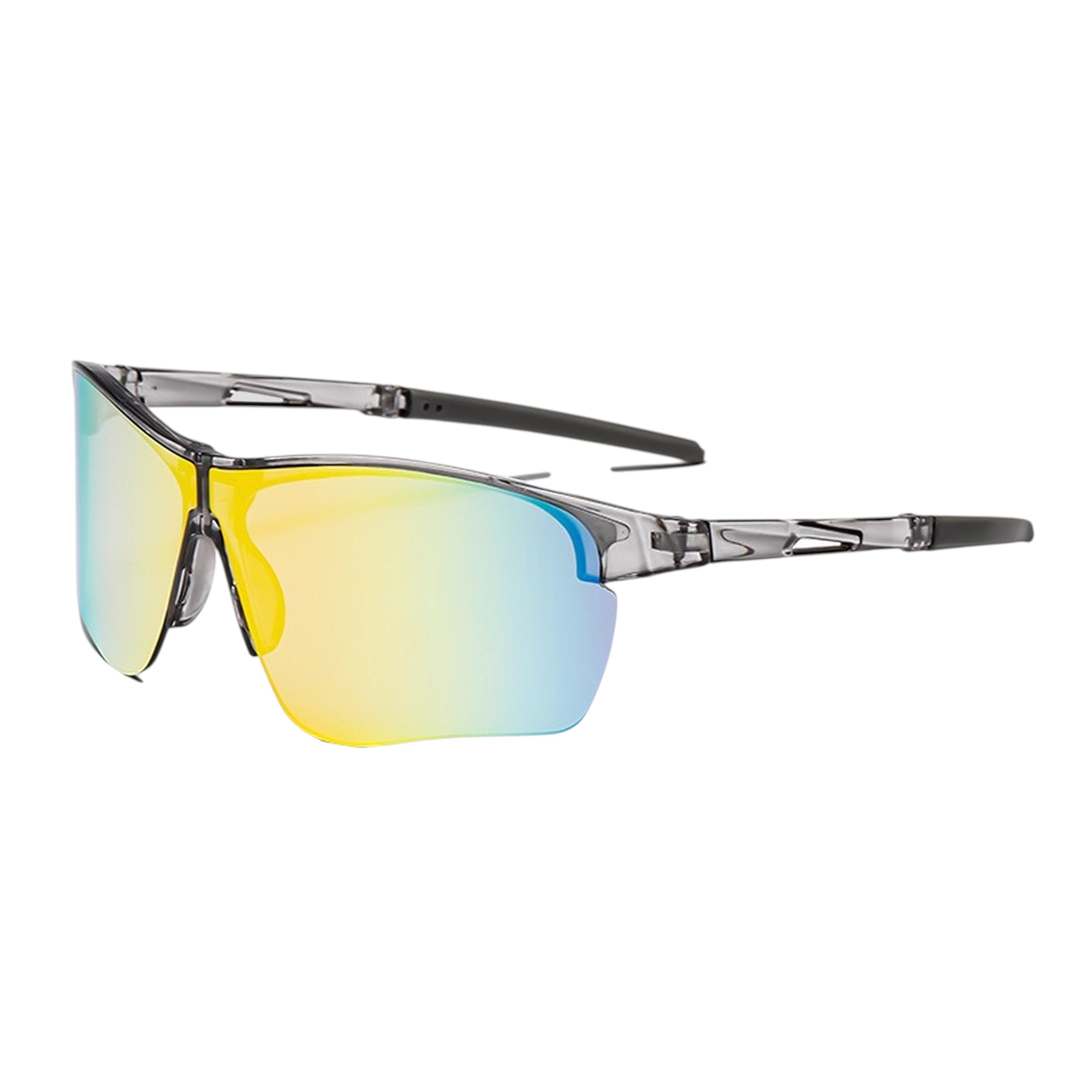 Anna-Kaci Active Women's Foldable Color-Changing UV-Protect Outdoor Sports Running Sunglasses