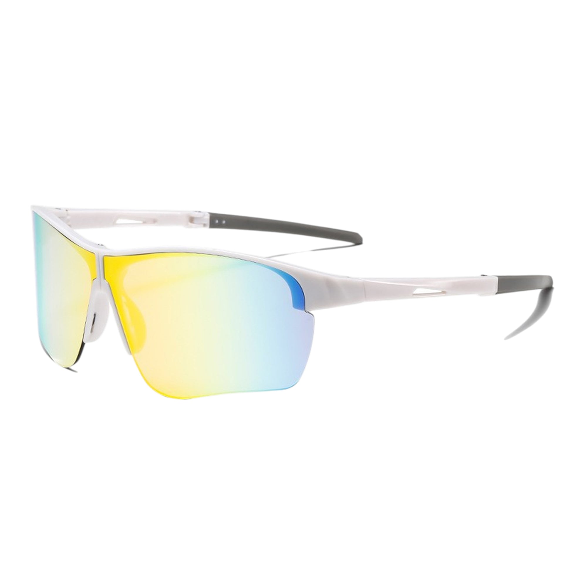 Anna-Kaci Active Women's Foldable Color-Changing UV-Protect Outdoor Sports Running Sunglasses