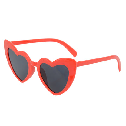 Anna-Kaci Active Women's Vibrant Heart-Shaped Fashion Sunglasses UV400 Protection