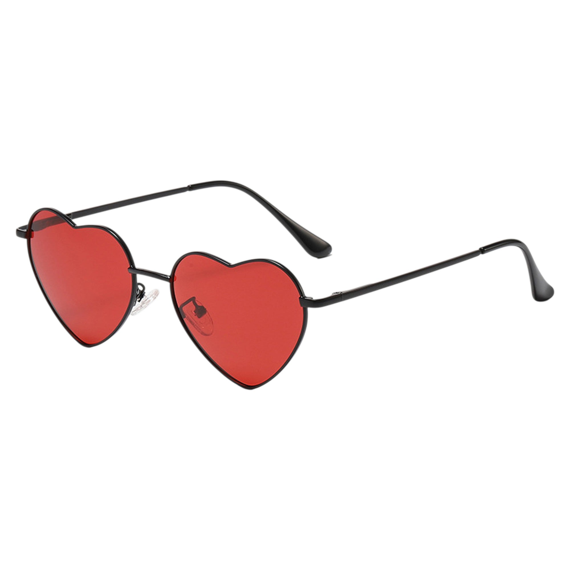 Anna-Kaci Women's Stylish Heart-Shaped Polarized Sunglasses UV400 Protection for Outdoor Activities