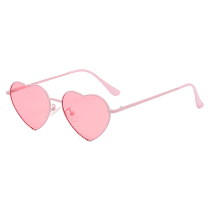 Anna-Kaci Women's Stylish Heart-Shaped Polarized Sunglasses UV400 Protection for Outdoor Activities