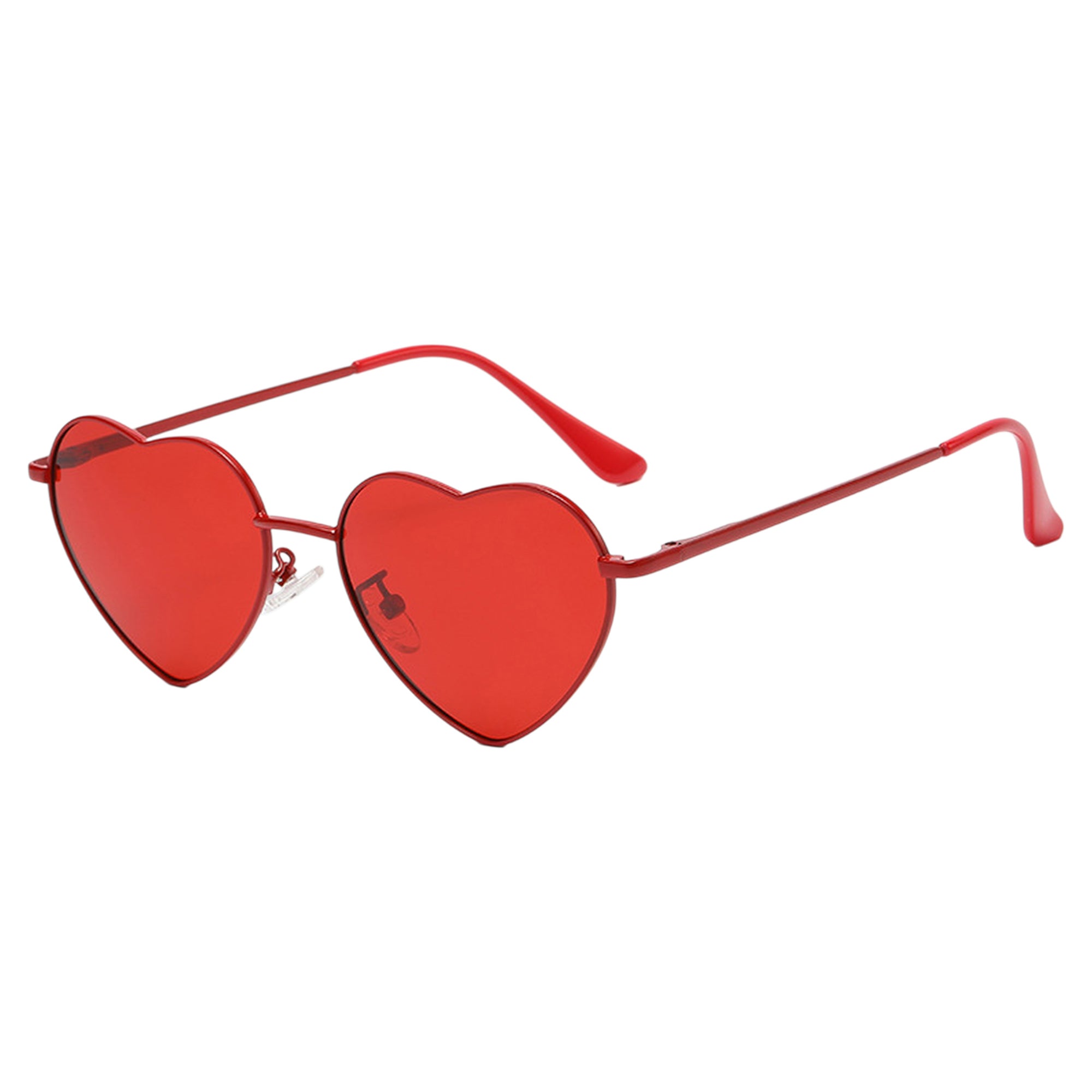 Anna-Kaci Women's Stylish Heart-Shaped Polarized Sunglasses UV400 Protection for Outdoor Activities