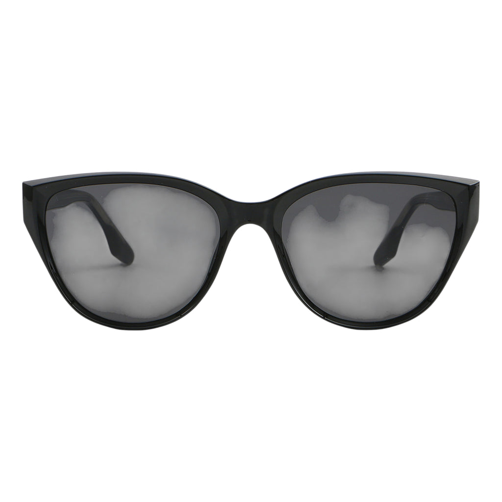 Anna-Kaci Women's Stylish Black Cat - Eye Polarized Sunglasses UV400 Protection