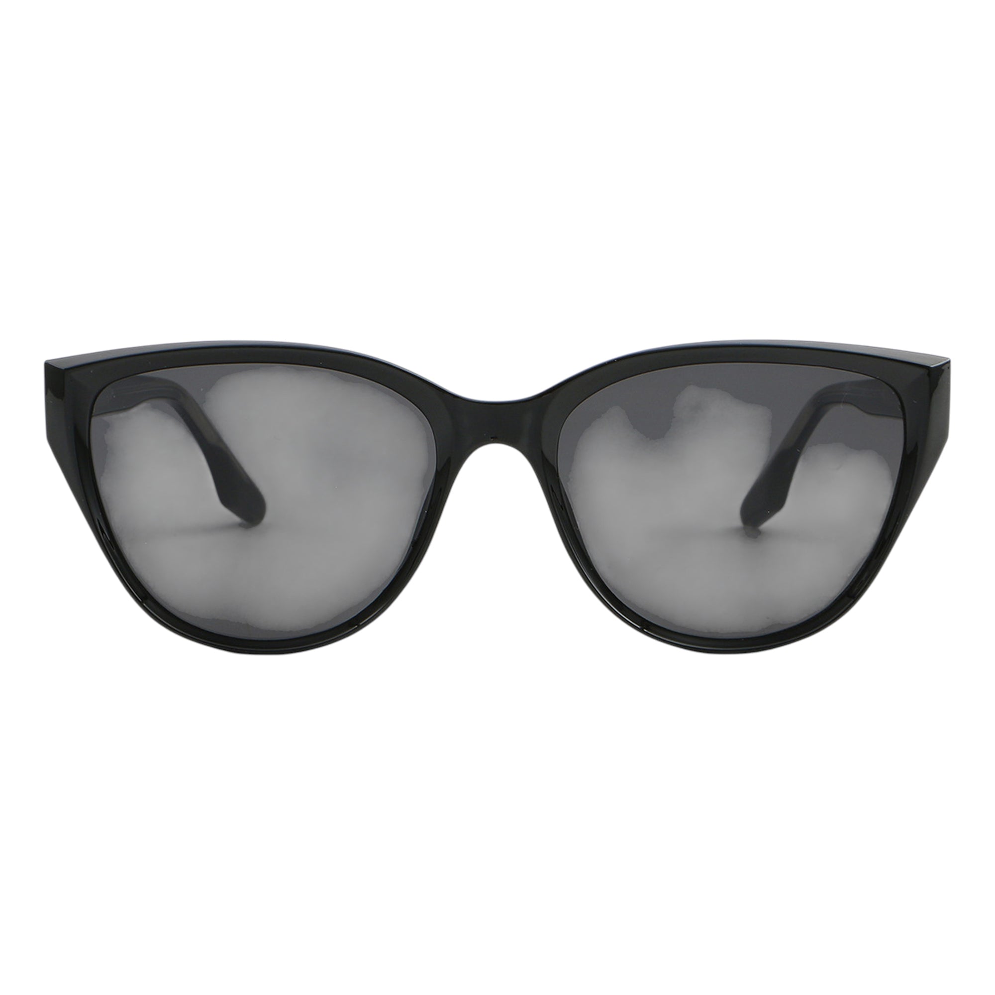 Anna-Kaci Women's Stylish Black Cat - Eye Polarized Sunglasses UV400 Protection