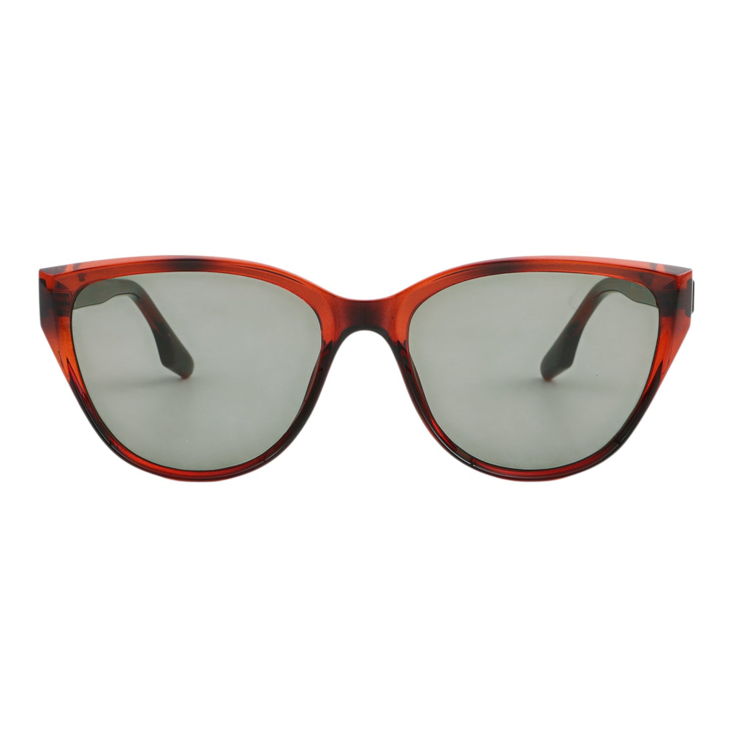 Anna-Kaci Women's Stylish Black Cat - Eye Polarized Sunglasses UV400 Protection