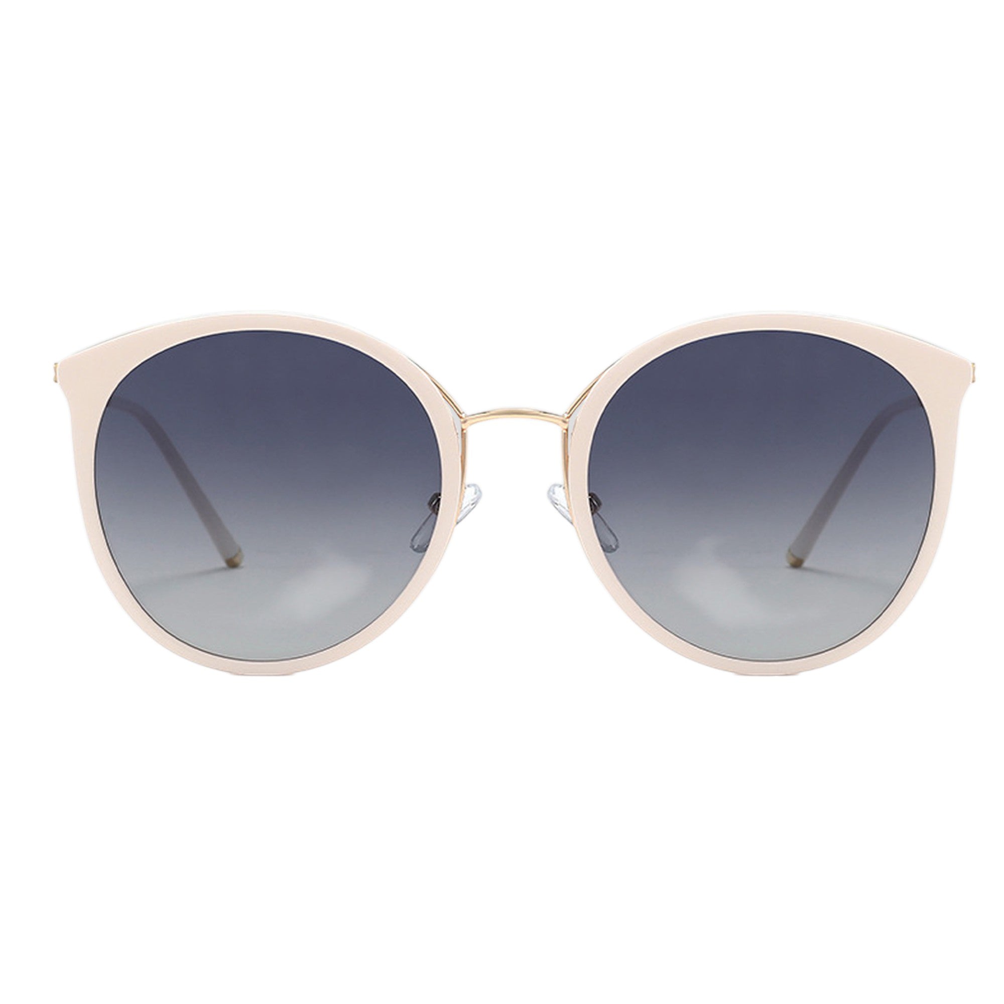Anna-Kaci Elegant Round Women's Polarized Sunglasses UV400 Protection