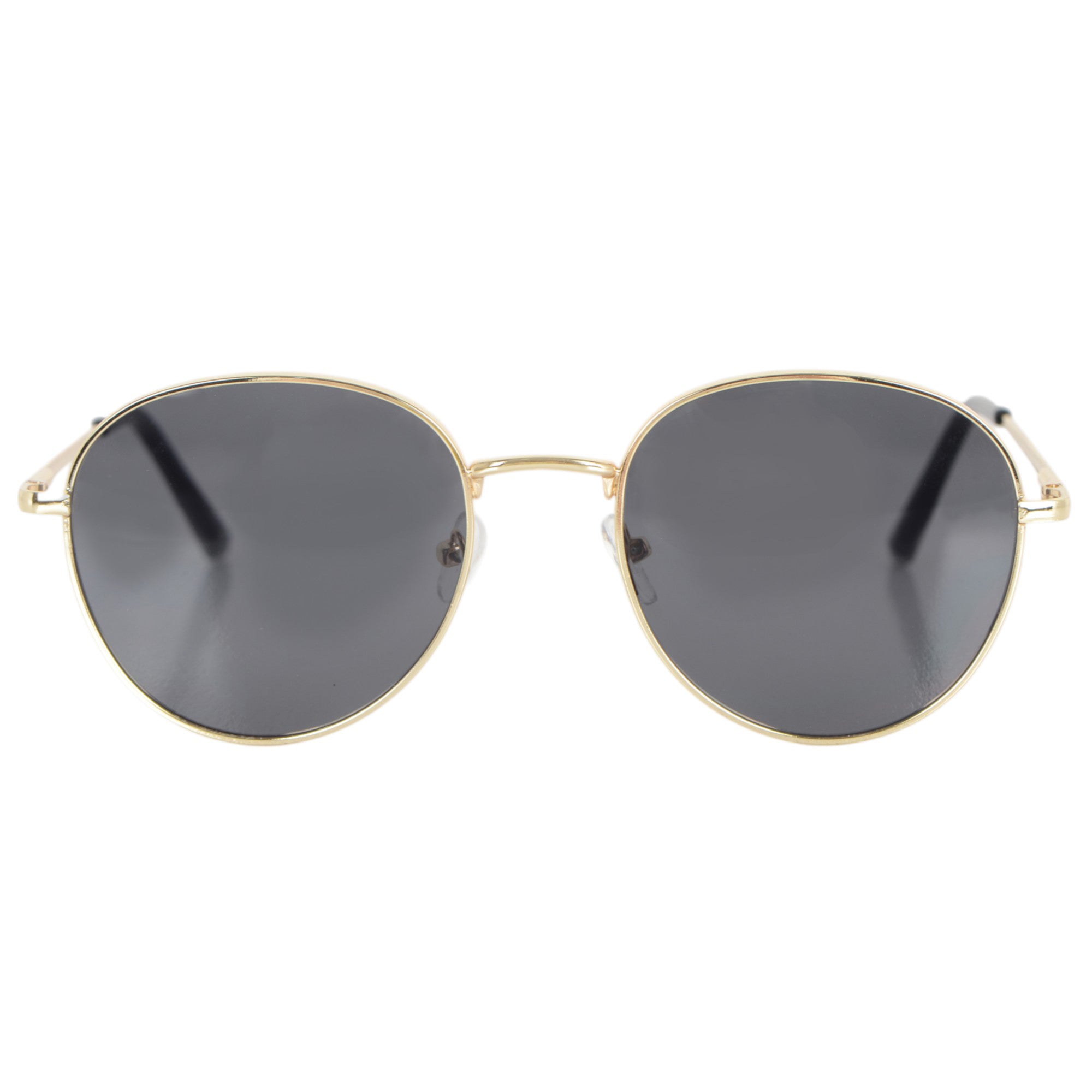 Anna-Kaci Elegant Gold - Rimmed Round Women's Polarized Sunglasses UV400 Protection
