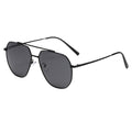 Anna-Kaci Women's Trendy Double-Bridge Metal Frame Sunglasses