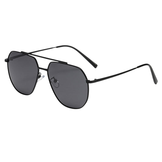 Anna-Kaci Women's Trendy Double-Bridge Metal Frame Sunglasses