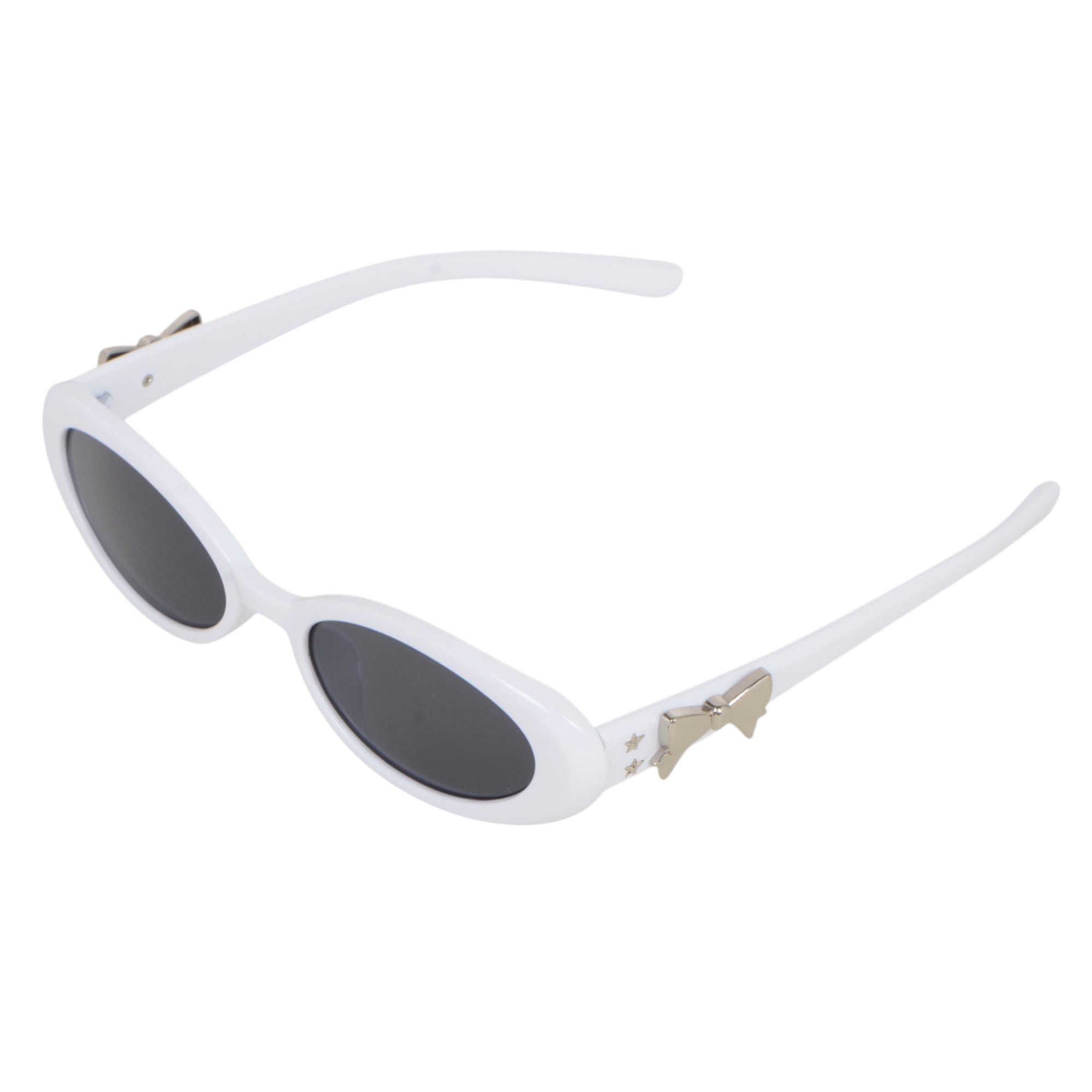 Anna-Kaci Women's Classic Elliptical Small Frame Bow Sunglasses UV400 Protection