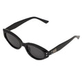 Anna-Kaci Women's Retro Street Style Cat Eye Small Frame Polarized Sunglasses UV400 Protection