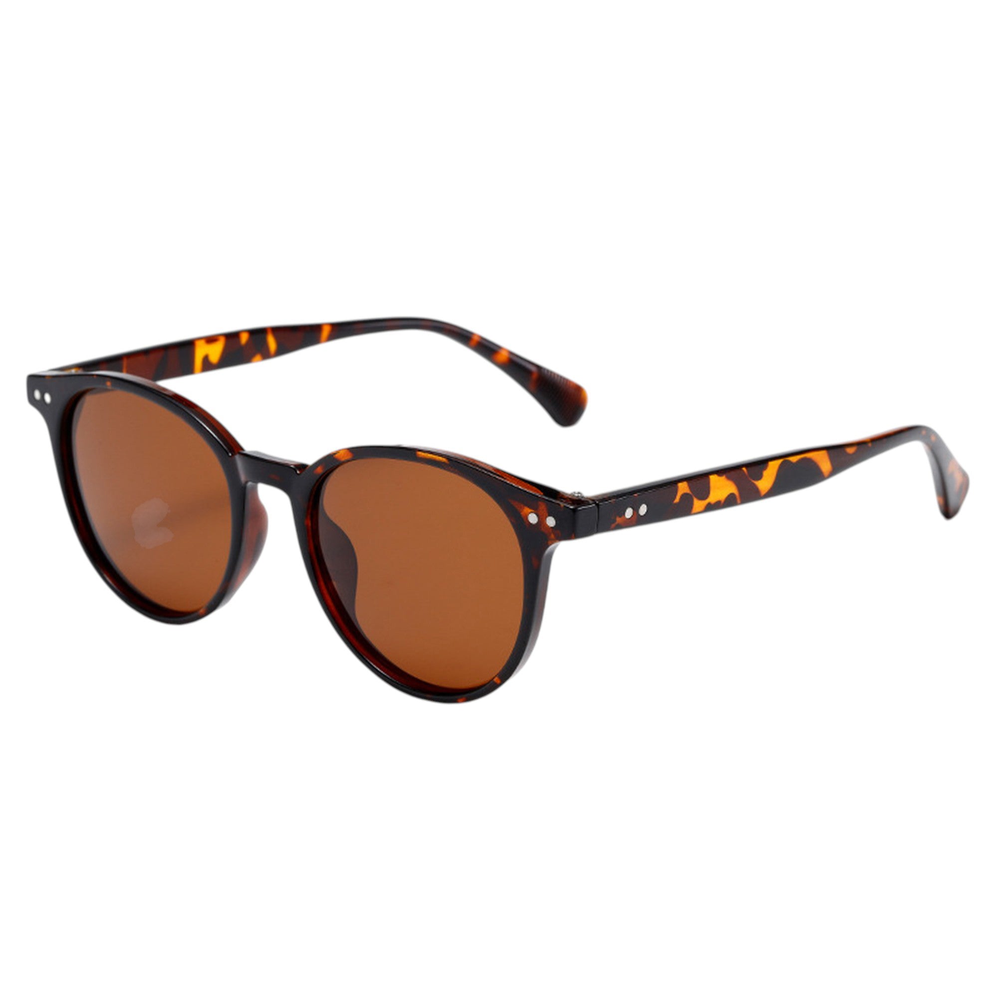 Anna-Kaci Women's Retro Round Cat-Eye Sunglasses