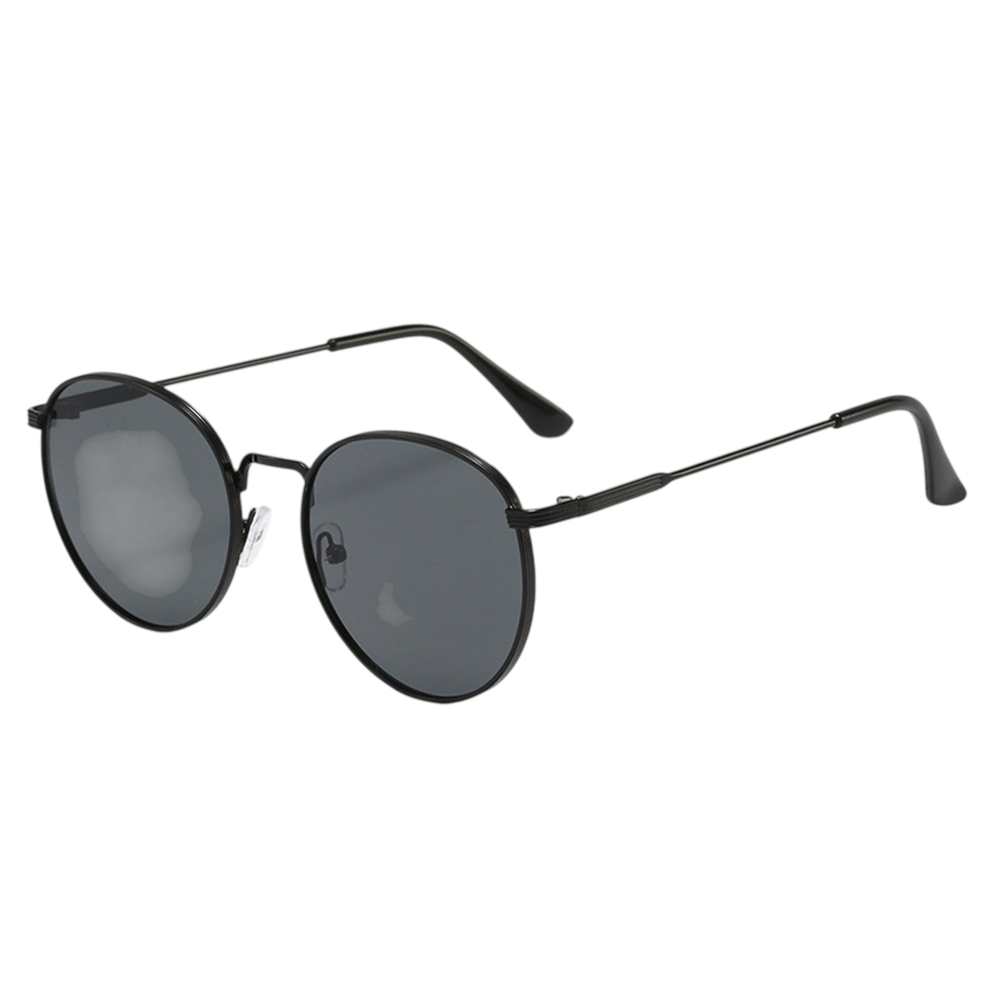 Anna-Kaci Women's Retro Metal Round Sunglasses