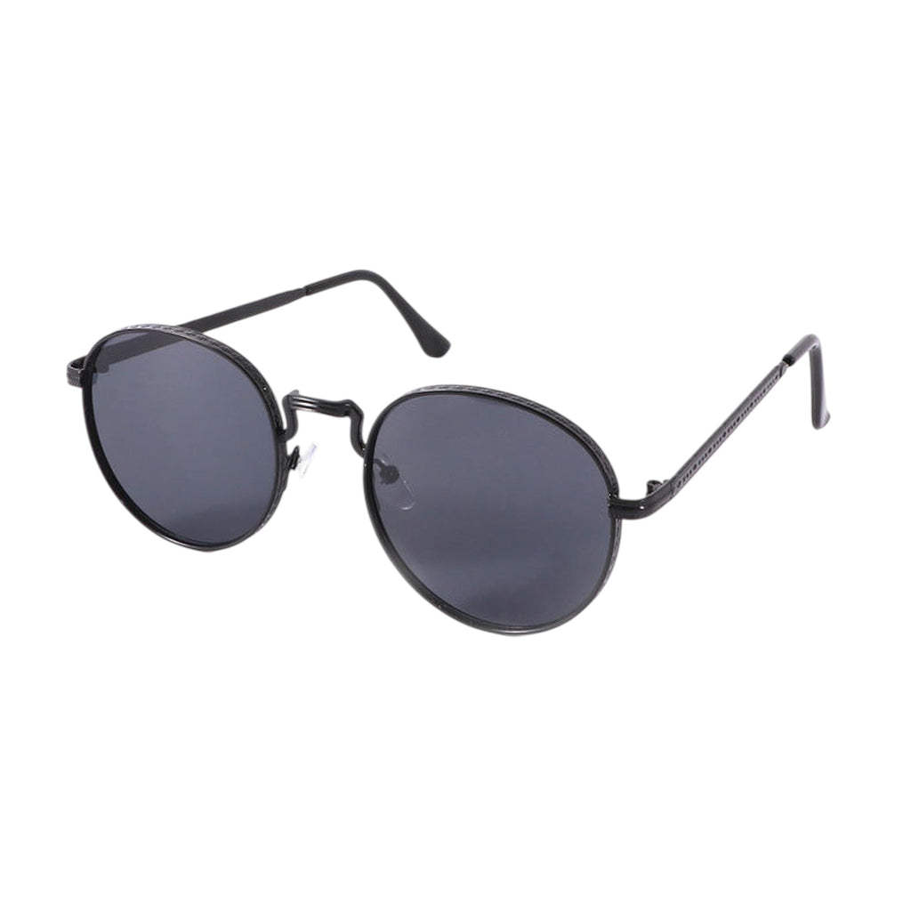 Anna-Kaci Women's Retro Metal Round Sunglasses